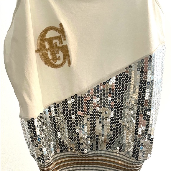 Gianfranco Ferré Tank with Sequins - Picture 3 of 9